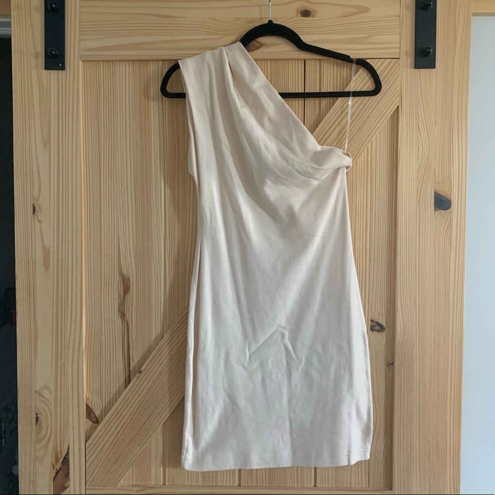 American Apparel one shoulder dress